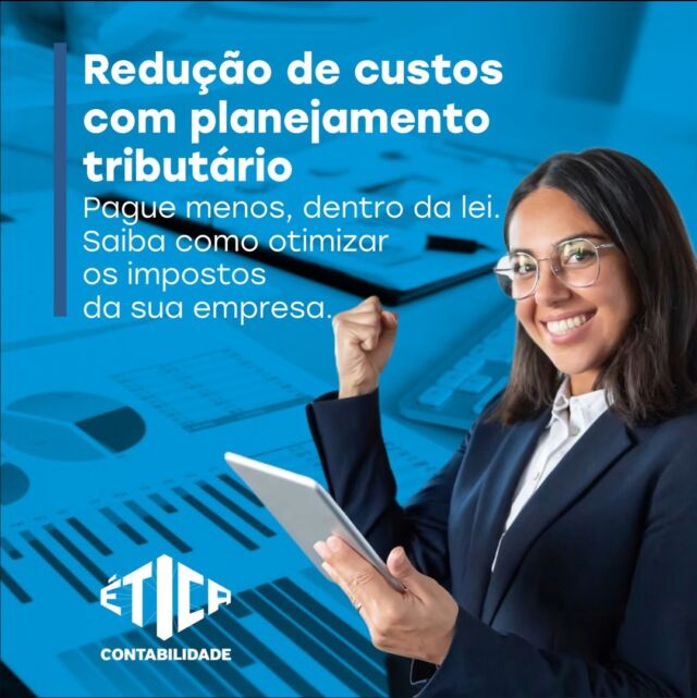 O planejamento tributário permite encontrar maneiras legais de reduzir a carga de impostos. É uma solução essencial para empresas que buscam otimizar seus custos.

Com a orientação de profissionais qualificados, sua empresa pode economizar recursos e direcioná-los para áreas estratégicas de crescimento.

#planejamentotributário #reduçãodecustos #eficiênciafiscal #contabilidadeestratégica #economiainteligente